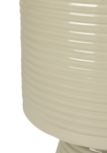 WHITE LABEL LIVING Sven L sidebord, rundt - elfenbensfarget jern (35)