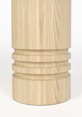 ZUIVER Chunk sidebord, rund - natur eg (Ø45)