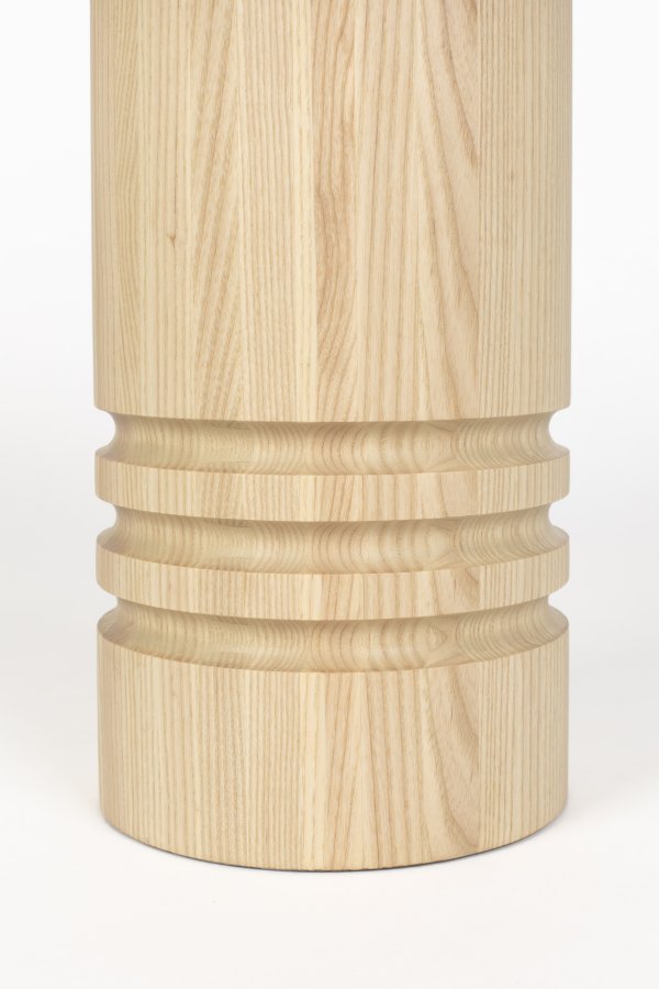 ZUIVER Chunk sidebord, rund - natur eg (Ø45)