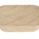 ZUIVER Noble salongbord, ovalt - beige betong med travertinlook (100x50)