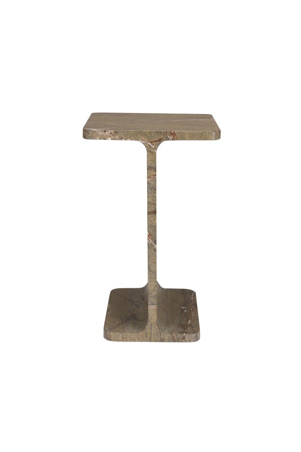 DUTCHBONE sidebord Satpura brun marmor