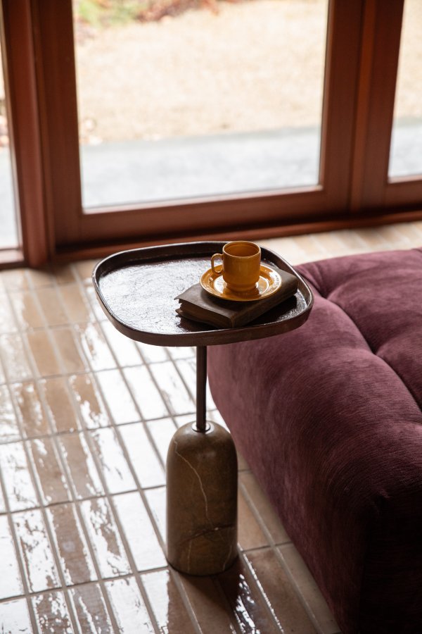 DUTCHBONE Sidebord Rimo Brun