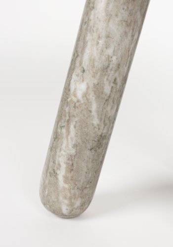 ZUIVER Cosmopolitan sidebord, rundt - brun marmor (40)