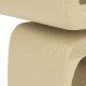 ZUIVER Eddy sidebord, rektangulrt - beige harpiks (43x35)