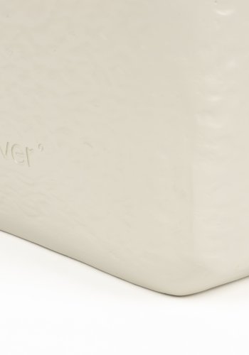 ZUIVER Hermit sidebord - hvit harpiks (58x58)