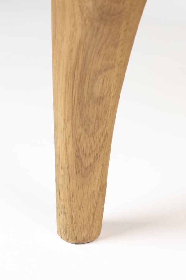 ZUIVER Isla salongbord - naturlig eikefiner (sett med 2)