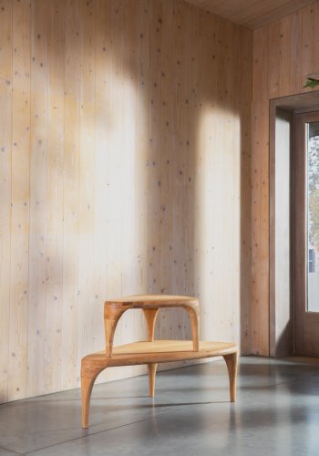 ZUIVER Isla salongbord - naturlig eikefiner (sett med 2)