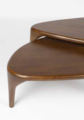 ZUIVER Salongbord Isla Sett med 2 valntt