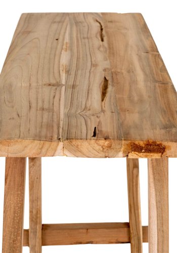 HOUSE NORDIC Girona konsollbord, rektangulrt - naturlig teak (90x30)