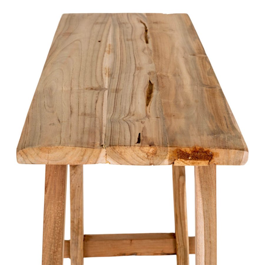 HOUSE NORDIC Girona konsollbord, rektangulrt - naturlig teak (90x30)