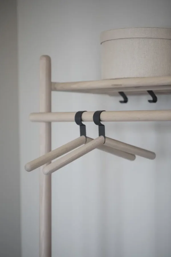 ROWICO Milford tjbjle - natur eg og sort metal