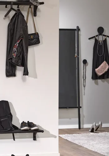 ROWICO Milford tjbjle - sort eg og sort metal