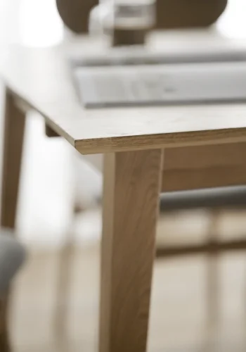 ROWICO Filippa spisebord - olieret eg, m. udtrk (180x90)