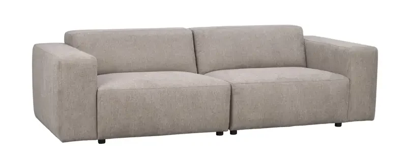 ROWICO Willard 3 pers. modulsofa - beige stoff