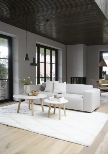 ROWICO Willard 3 pers. modulsofa - lys beige stoff