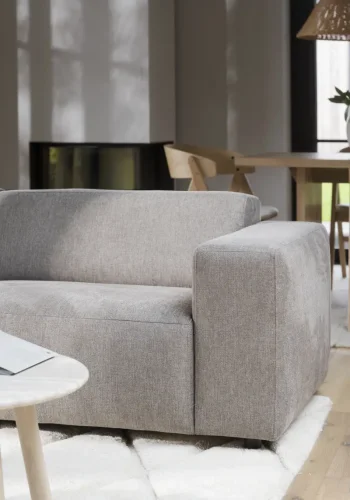 ROWICO Willard 4 pers. modulsofa - beige stoff