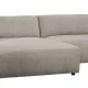 ROWICO Willard 3 pers. modulsofa, m. venstre sjeselong - beige stoff