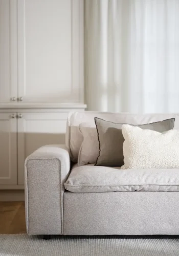 ROWICO Rawlins 3 pers. sofa, Maxi, m. 4 puter - beige stoff