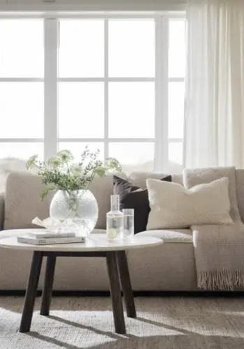 ROWICO Norris 3 pers. sofa - lys beige stoff