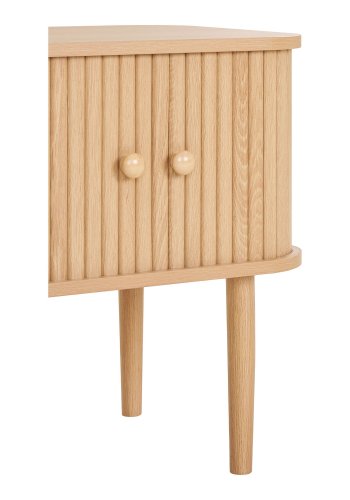 HOUSE NORDIC Nikko hjrnebord - Hjrnebord, 2 drer, natur <br>45x40x50,5 cm