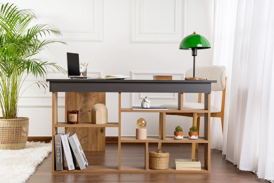 NORDV�RK Vesper - Antrasitt, Atlantic Pine Skrivebord