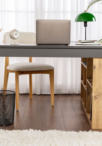 NORDV�RK Vesper - Antrasitt, Atlantic Pine Skrivebord