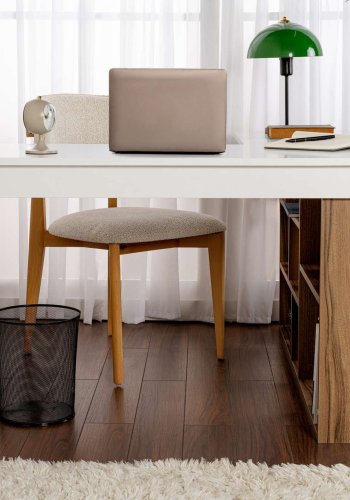 NORDV�RK Vesper � Venezia valn�t, vitt skrivbord