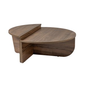 
NORDVÄRK Orion sofabord - valnöt melamin (set om 2)
