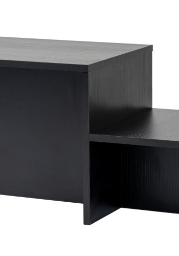 NORDVRK Harmony salongbord, rektangulrt - svart tremelamin (80x40)