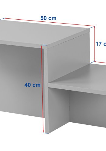 NORDVRK Harmony salongbord, rektangulrt - svart tremelamin (80x40)