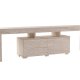 NORDVÄRK Enclave TV-bord, m. 2 låger og 3 åbne rum - travertin melamin (180x31,3)