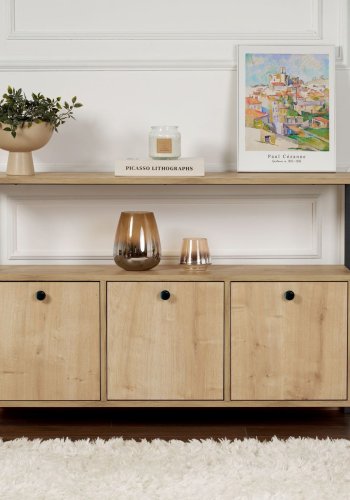 NORDV�RK Solace - Eik, Sort konsoll