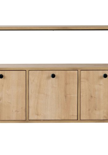 NORDV&Auml;RK Solace - Eik, Sort konsoll