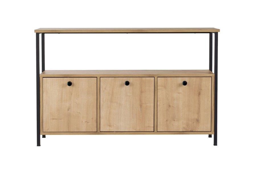 NORDV&Auml;RK Solace - Eik, Sort konsoll