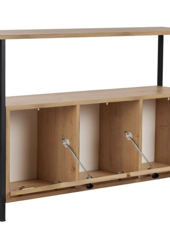 NORDV&Auml;RK Solace - Eik, Sort konsoll