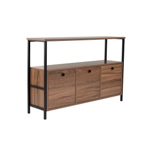 NORDV�RK Solace - Venezia Walnut, Black Console