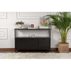 NORDV&Auml;RK Solace - Wood Black, Black Console