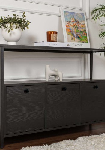 NORDV�RK Solace - Wood Black, Black Console
