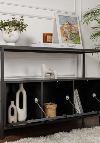 NORDV�RK Solace - Wood Black, Black Console