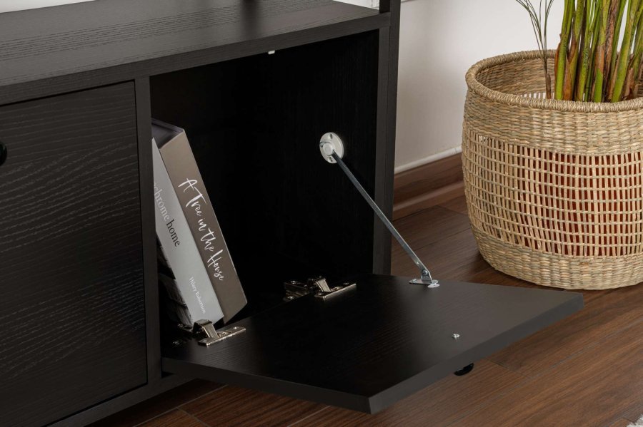 NORDV&Auml;RK Solace - Wood Black, Black Console