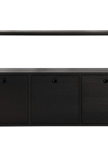 NORDV&Auml;RK Solace - Wood Black, Black Console