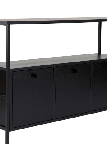 NORDV&Auml;RK Solace - Wood Black, Black Console