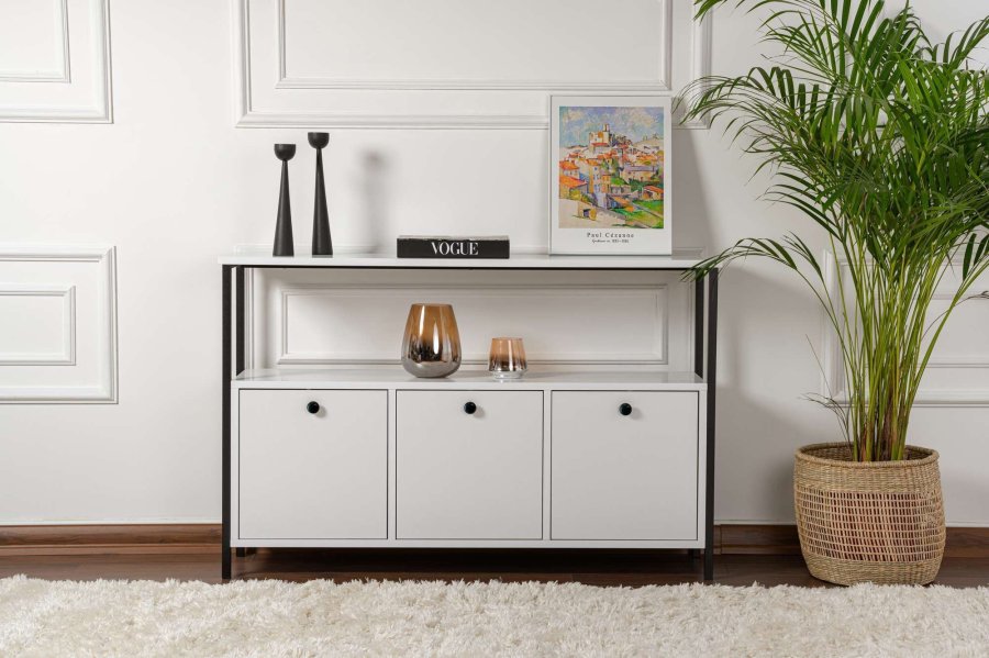 NORDV&Auml;RK Solace - Hvit, svart konsoll