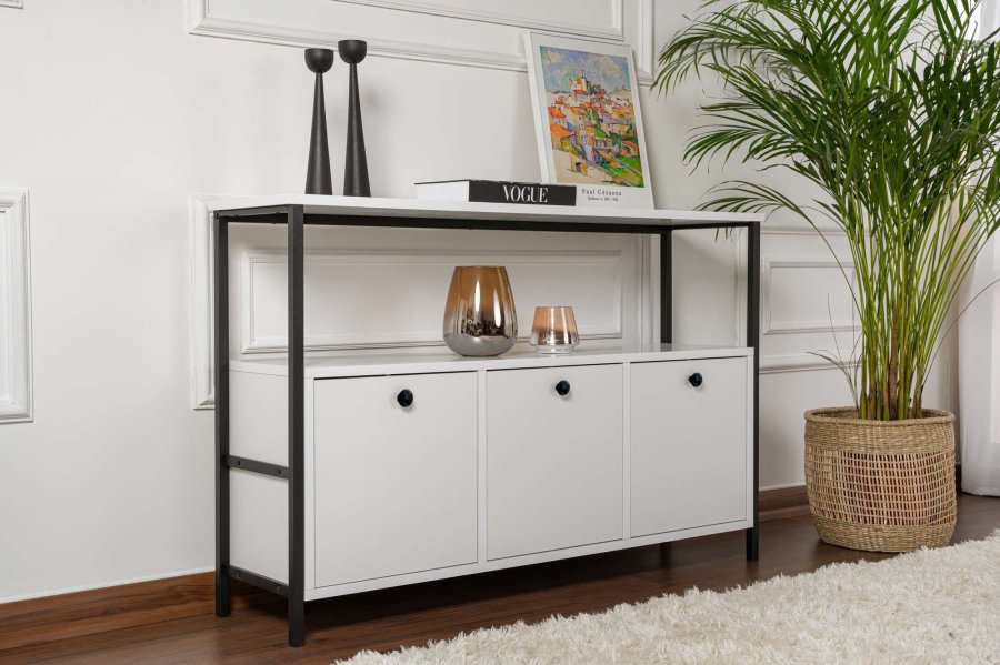 NORDV&Auml;RK Solace - Hvit, svart konsoll