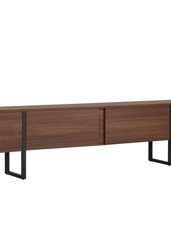 FUNZI LIVING Onera  Milano Valn&ouml;t, Svart TV-b&auml;nk