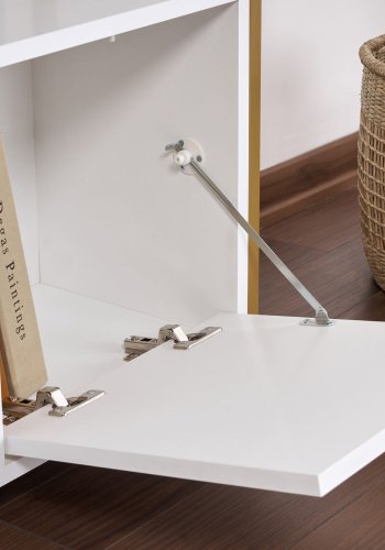 NORDV�RK Solace - Hvit, gullkonsoll