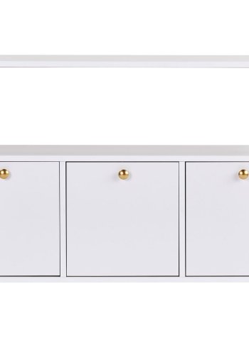 NORDV&Auml;RK Solace - Hvit, gullkonsoll