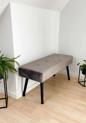 HOUSE NORDIC Marla blomsterstativ - svart stl (sett med 2)