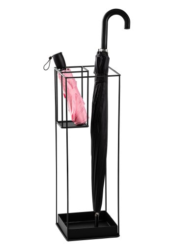 NORTHWARK? emsiye-A - 008 paraplystativ, firkantet - svart metall