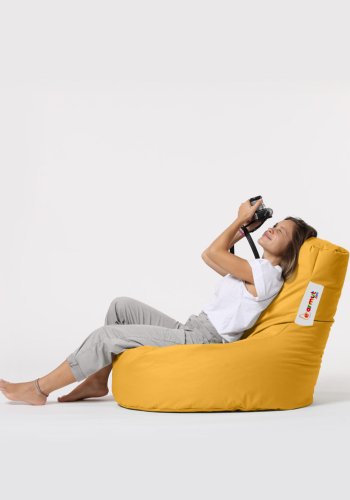 NORDVÄRK Lina utendrs bnnepose - gul polyester